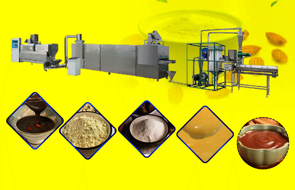  nutritional baby rice powder production line