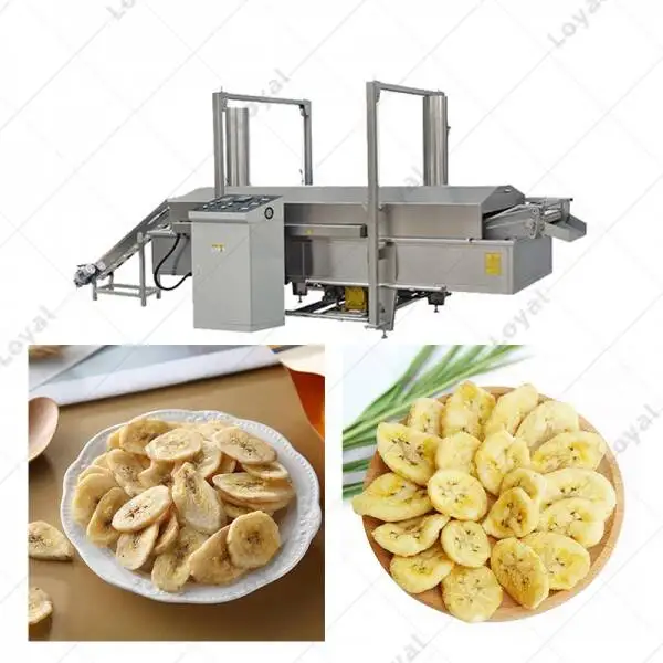 200kg/h Electric Bread Slice Frying Machine for Commercial