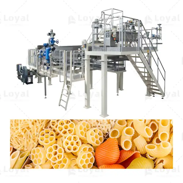 Pasta Macaroni Making Machine Single Screw Extruder with Capacity 200~250kg per hour