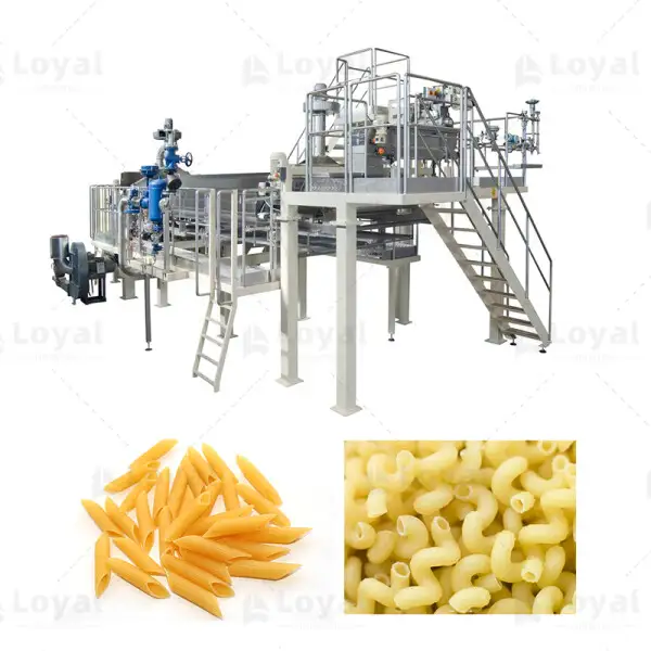 Pasta Macaroni Making Machine Single Screw Extruder with Capacity 200~250kg per hour