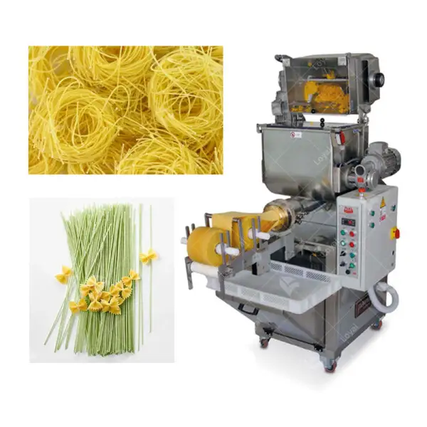 Multi-function Stainless Steel Spaghetti Pasta Macaroni Machine, Macaroni Production Line