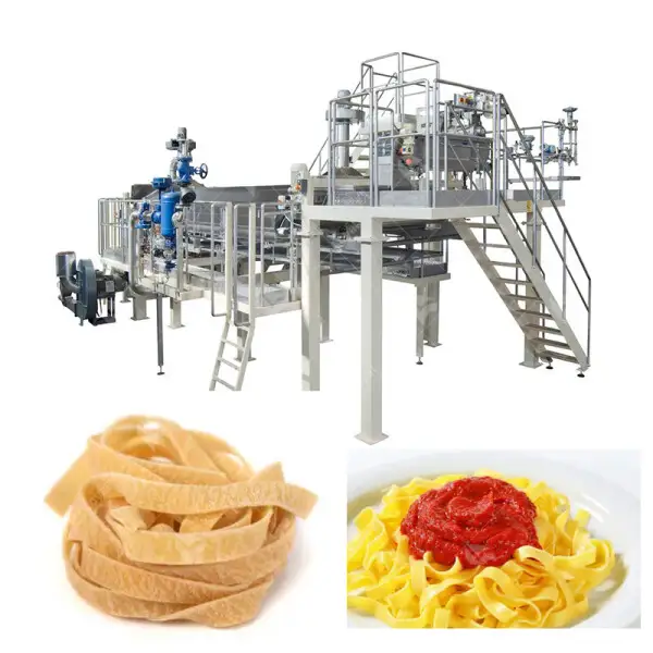 Multi-function Stainless Steel Spaghetti Pasta Macaroni Machine, Macaroni Production Line