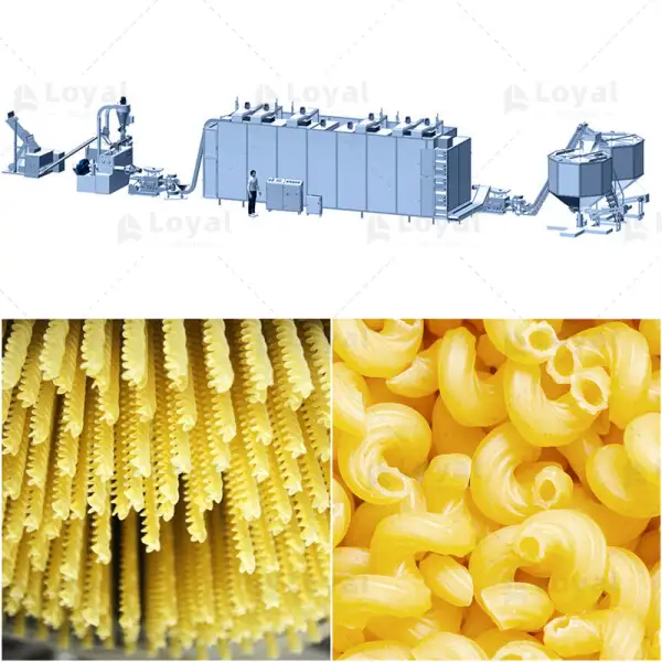 High Performance Pasta Production Line Macaroni Production Machine